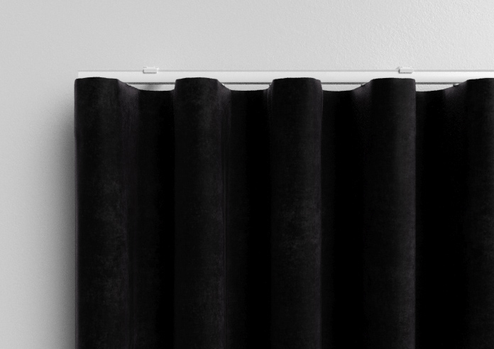 Faux Suede, Black - Made to Measure Curtains - Image 13